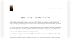 Desktop Screenshot of bonejarring.com