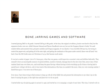 Tablet Screenshot of bonejarring.com